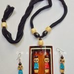 Handpainted Design Eco-friendly Bamboo Jewellery
