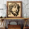 Jesus Christ wooden decal (double layered).