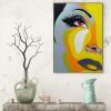 Abstract lady painting