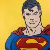 Superman wooden decal (double layered & colored)
