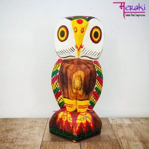 Wooden Owl 8 inch