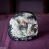 Small Kitten Painted Stone