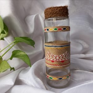 Handmade painted water flower vase