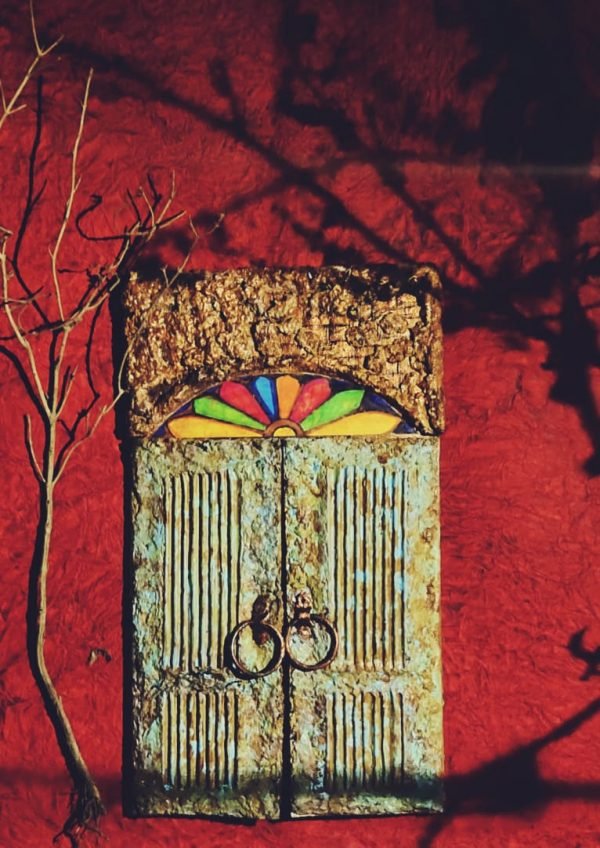 Vintage door themed Journal