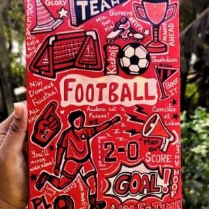 Football themed Journal