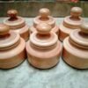 Chakaldah Wood Salt Jar with lid