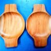 Mehgani Wood Handle Plate