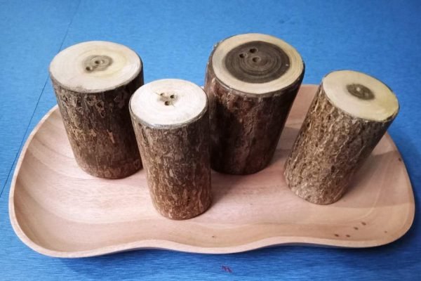 Wood Salt/peeper Shakker