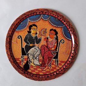 KaliGhat Babu and Bibi PataChitra Panting