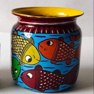 Hand Painted Water Pot