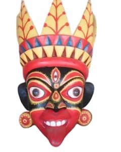 HandCrafted Wooden Gamira Mask