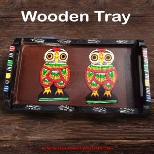 Handpainted owl Wooden Tray