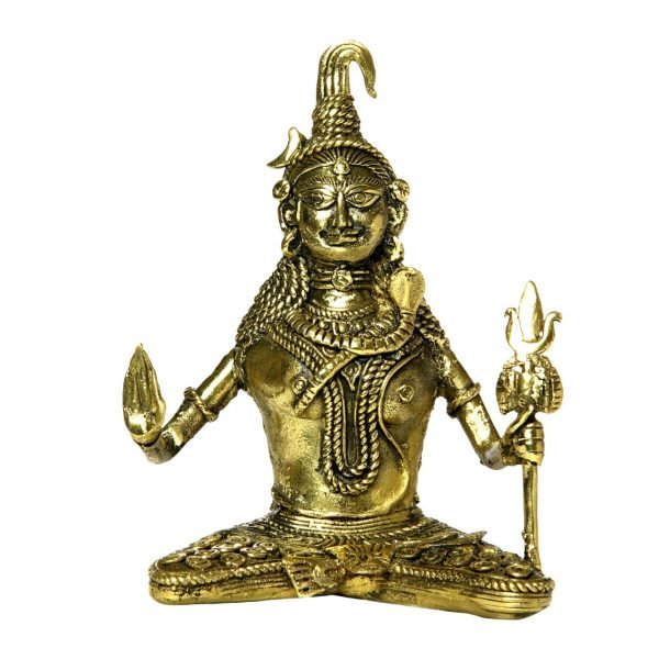 Dokra Siva Idol With Trisul