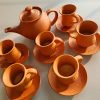 Terracotta Tea Pot Set