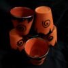 Terracotta Cups With Out Handel