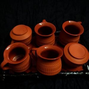 Terracotta Cups Set Of 6