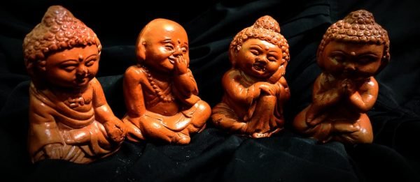 Three Inch little Buddha set