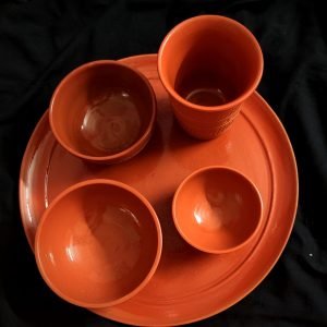 Ceramic Coted Full Dinner Set