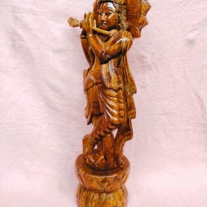 Wooden Krishna Murti