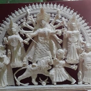 Maa Durga Family Shola Work