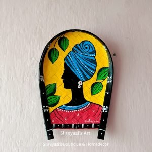 Women Face Hand painted Decorative Kulo