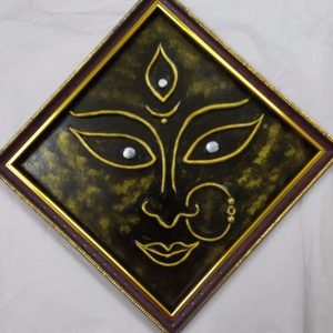Durga face outline wall hanging