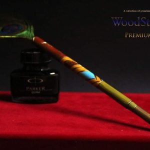 Designer Peacock Feather Ball Pen