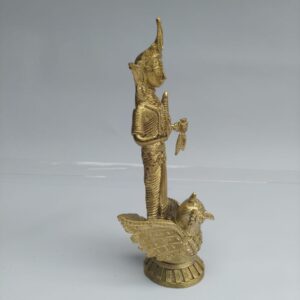 Dokra Laxmi Idol On Owl