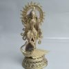Dokra Standing Saraswati Idol