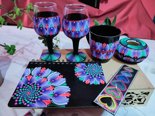 Colorful Mandala Art Gift Set