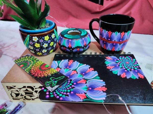 Colorful Mandala Art Gift Set