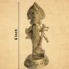 Dokra Standing Saraswati Idol