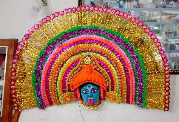 Ma Kali Wall Hanging Chhau Mask