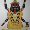 Goddess Kali Mata Kalighat Painting