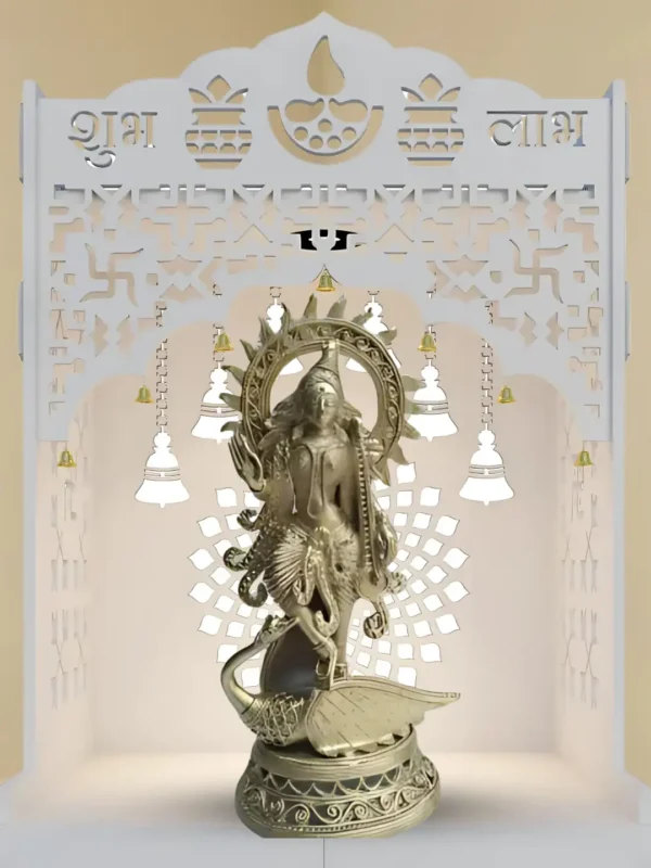 Dokra Standing Saraswati Idol