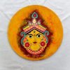 Durga Face Hand Painted Plate