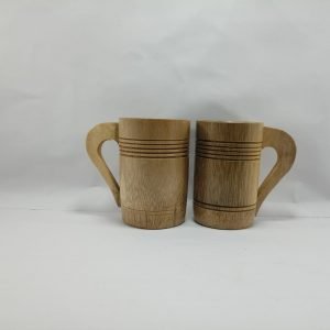 Bamboo Coffee Mug Set of Two