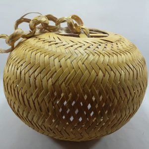Bamboo Round Shape Hanging Lampshade