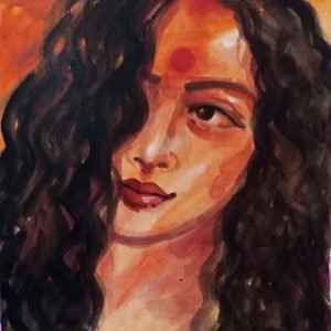 Beautiful Women Face Painting