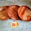 Jilipi Wood Snacks Plate Set of Three