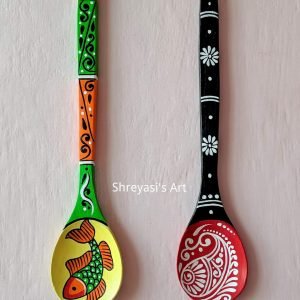 Hand Painted Spatula Set of Two