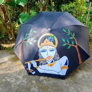 Krishna Hand Painted Umbrella