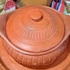 Terracotta Serving Pot With Lid