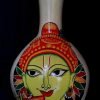 Krishna Hand Painted Flower Vase