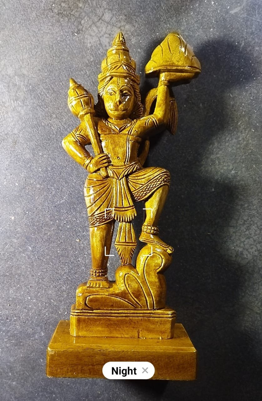 Hanuman Standing With Gada Idol - Necessity eStore