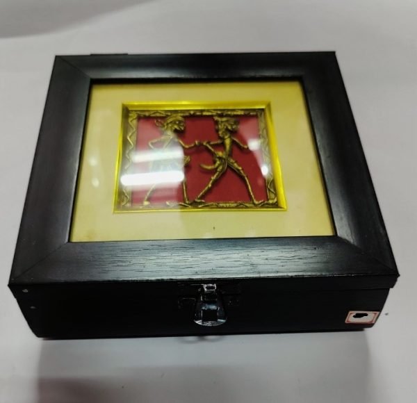 Dokra Jewellery Box Showpiece
