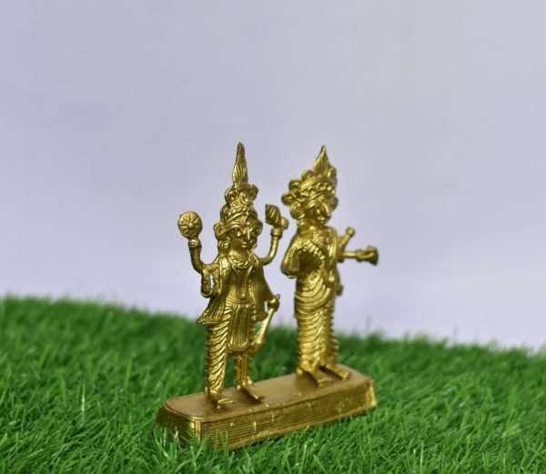 Dokra Standing Laxmi-Narayan Idol