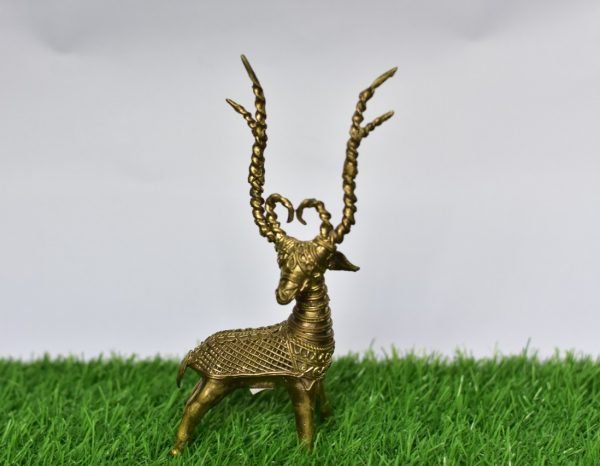 Dokra Deer Showpiece
