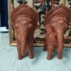 Bankura Special Terracotta Elephant Pair