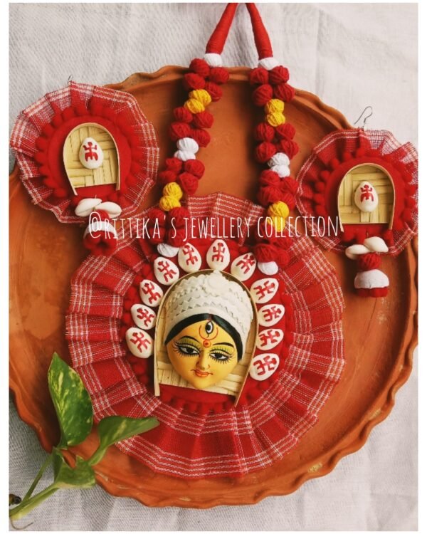 Maa Durga Handmade Fabric Jewellery